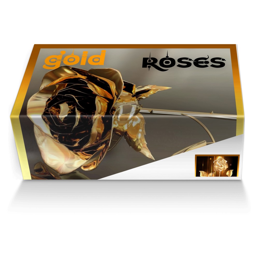 gold roses custom made shoe box gold roses artisan made in Italy shoes by Nora Payeton