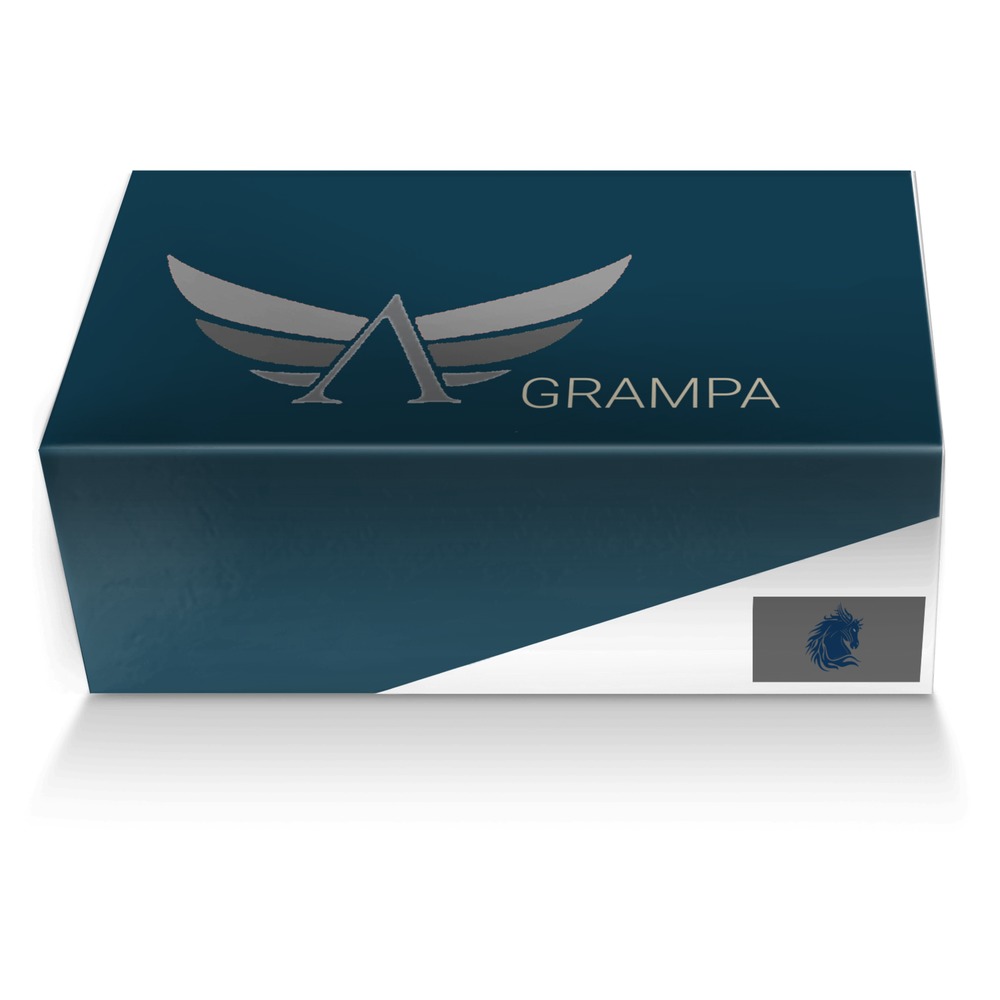 GRAMPA custom made shoe box GRAMPA artisan made in Italy shoes by Arkaidian Black
