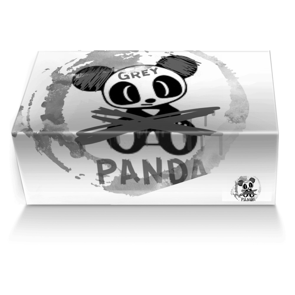 Grey Panda  artisan made in Italy shoes by Cheryl Lee Bowers