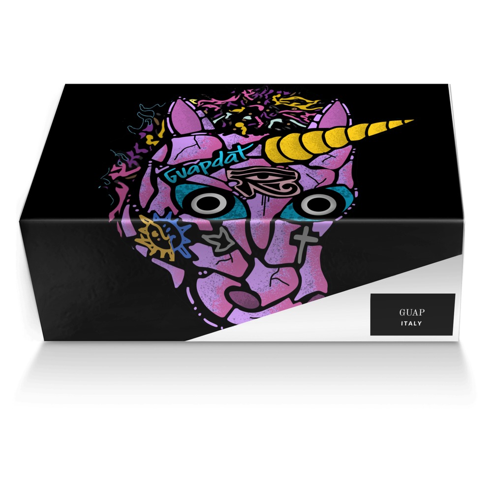 GUAP custom made shoe box GUAP artisan made in Italy shoes by Brandon Davis