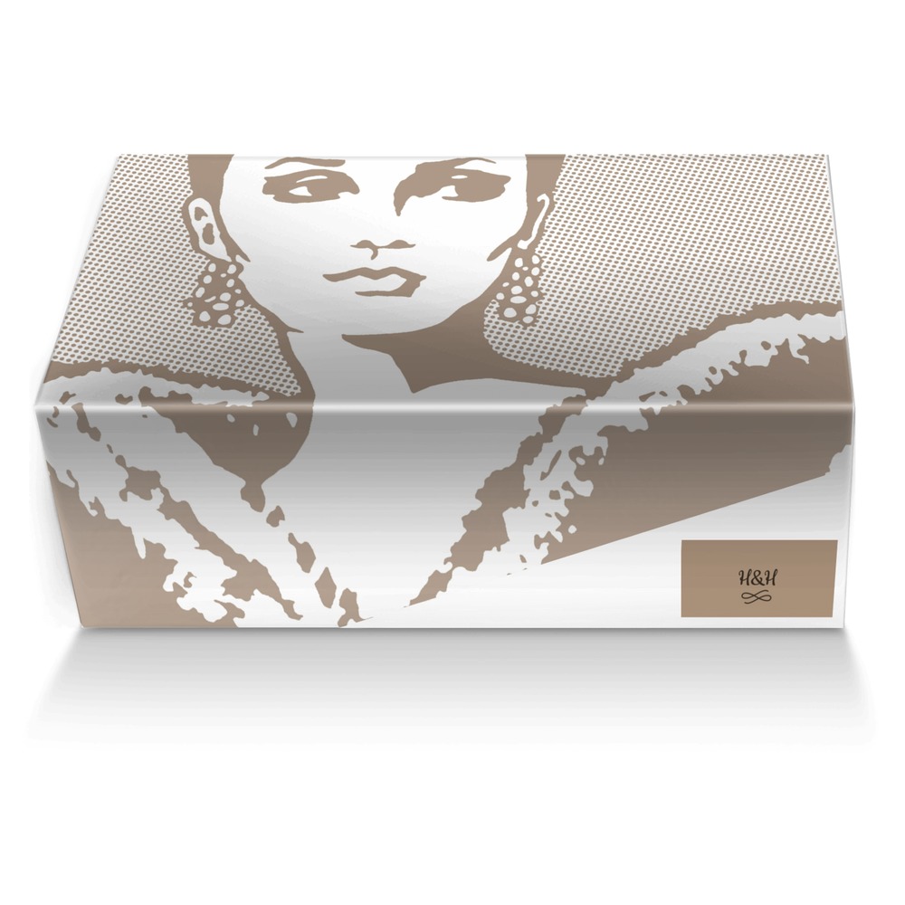 H&H custom made shoe box H&H artisan made in Italy shoes by Hayatu Am
