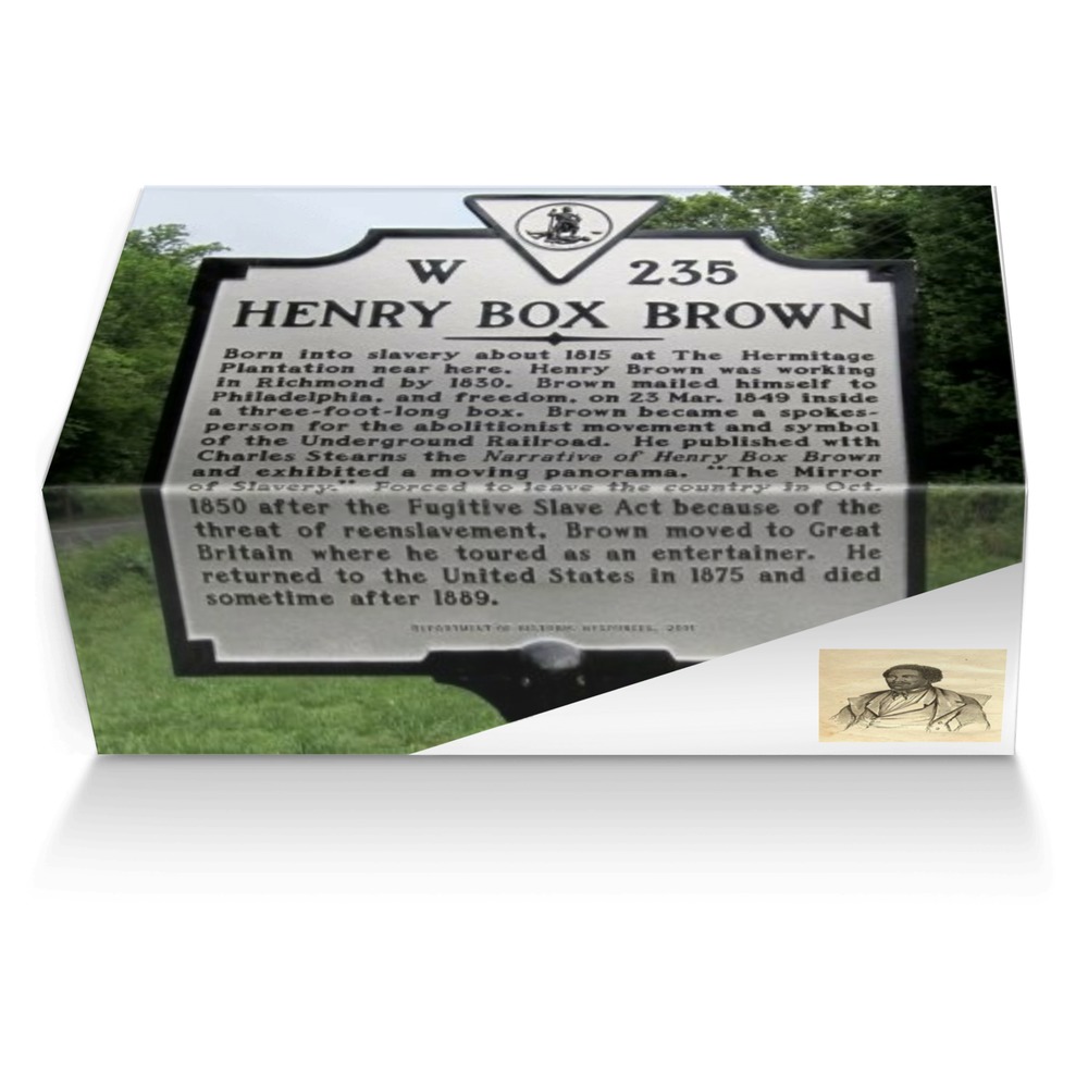 Henry Box Brown custom made shoe box Henry Box Brown artisan made in Italy shoes by Debra Chatman