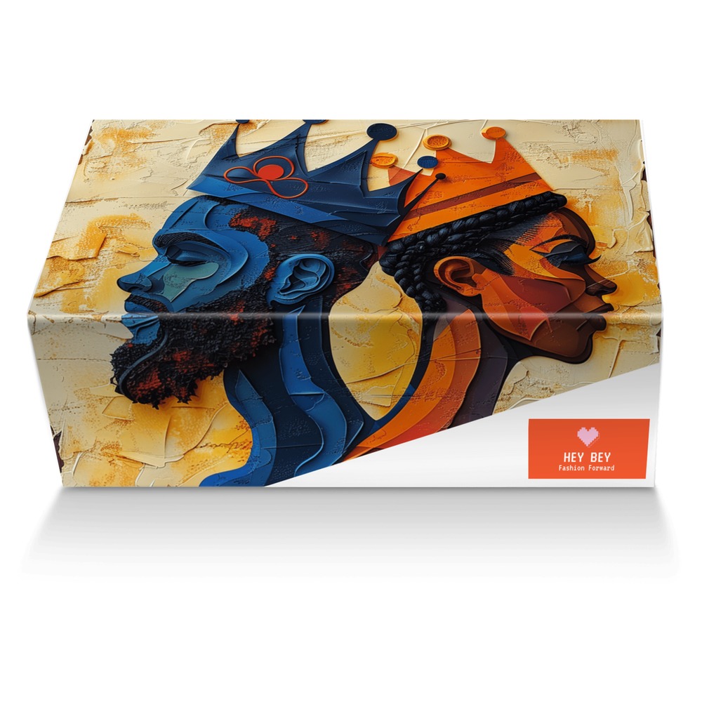 Hey Bey custom made shoe box Hey Bey artisan made in Italy shoes by Rasheeda Reece Bey