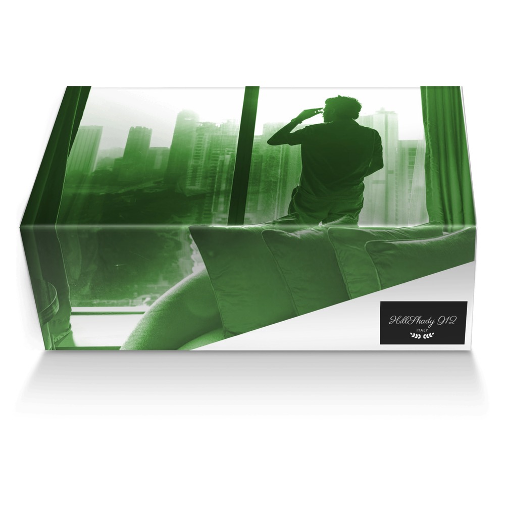 HillShady 912 custom made shoe box HillShady 912 artisan made in Italy shoes by DeAundre Perry