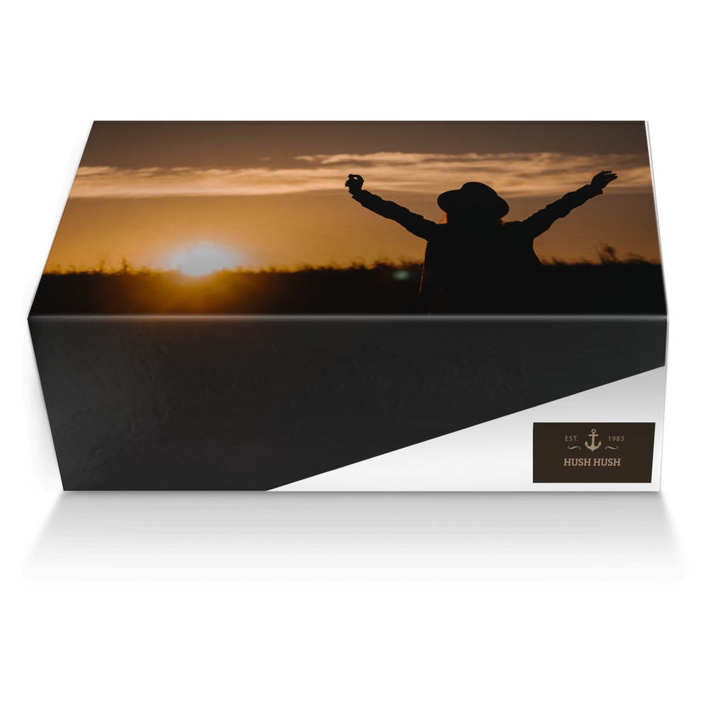 HushHush custom made shoe box HushHush artisan made in Italy shoes by M. B. Meyer