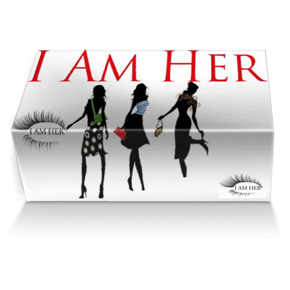 I am Her custom made shoe box I am Her artisan made in Italy shoes by Cenequa Nikkole Gaston