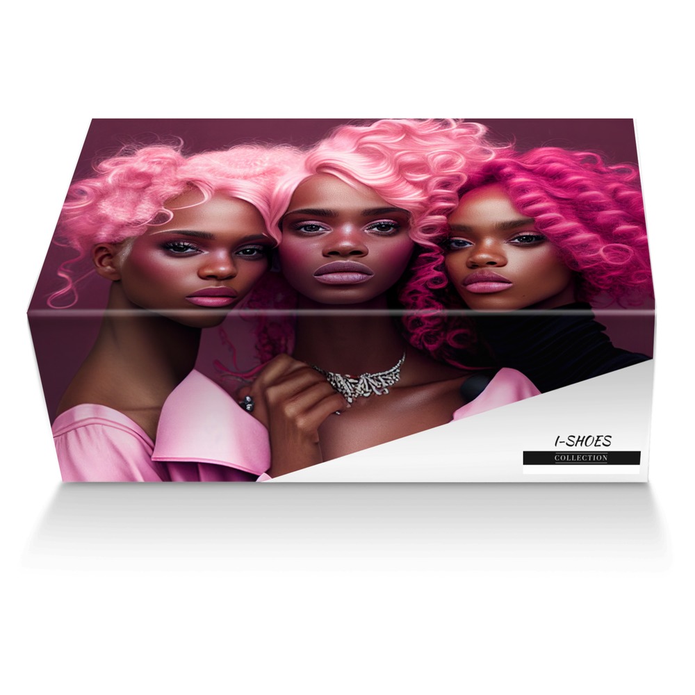 I-SHOES custom made shoe box I-SHOES artisan made in Italy shoes by Isaac A Mensah