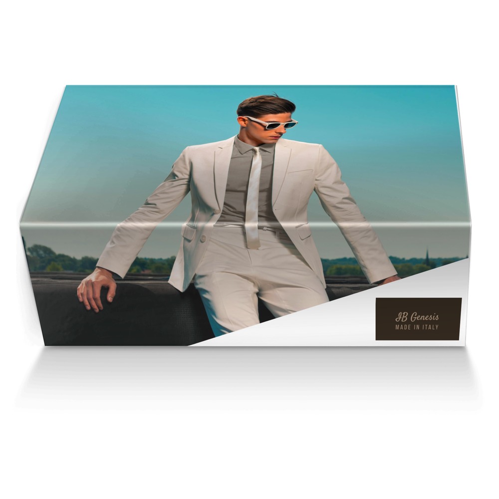 IB Genesis custom made shoe box IB Genesis artisan made in Italy shoes by Jigar Gangdev