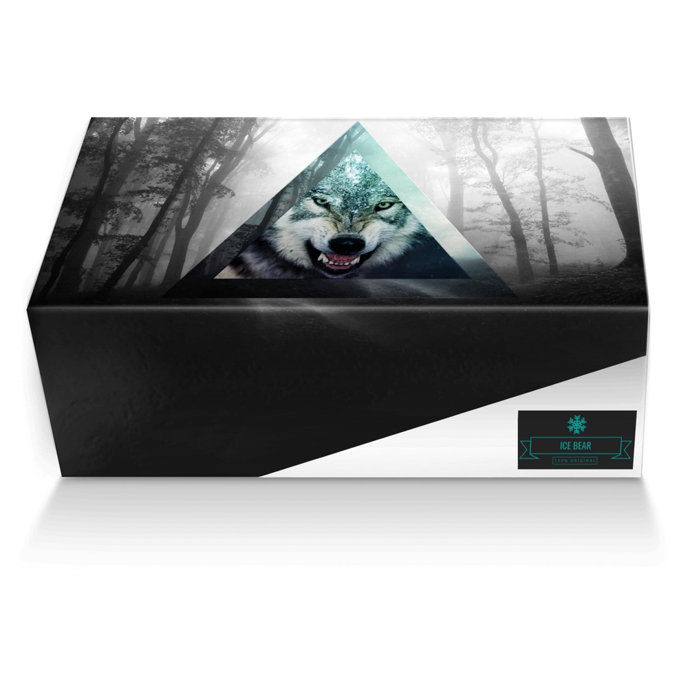 ICE BEAR custom made shoe box ICE BEAR artisan made in Italy shoes by Ashton French