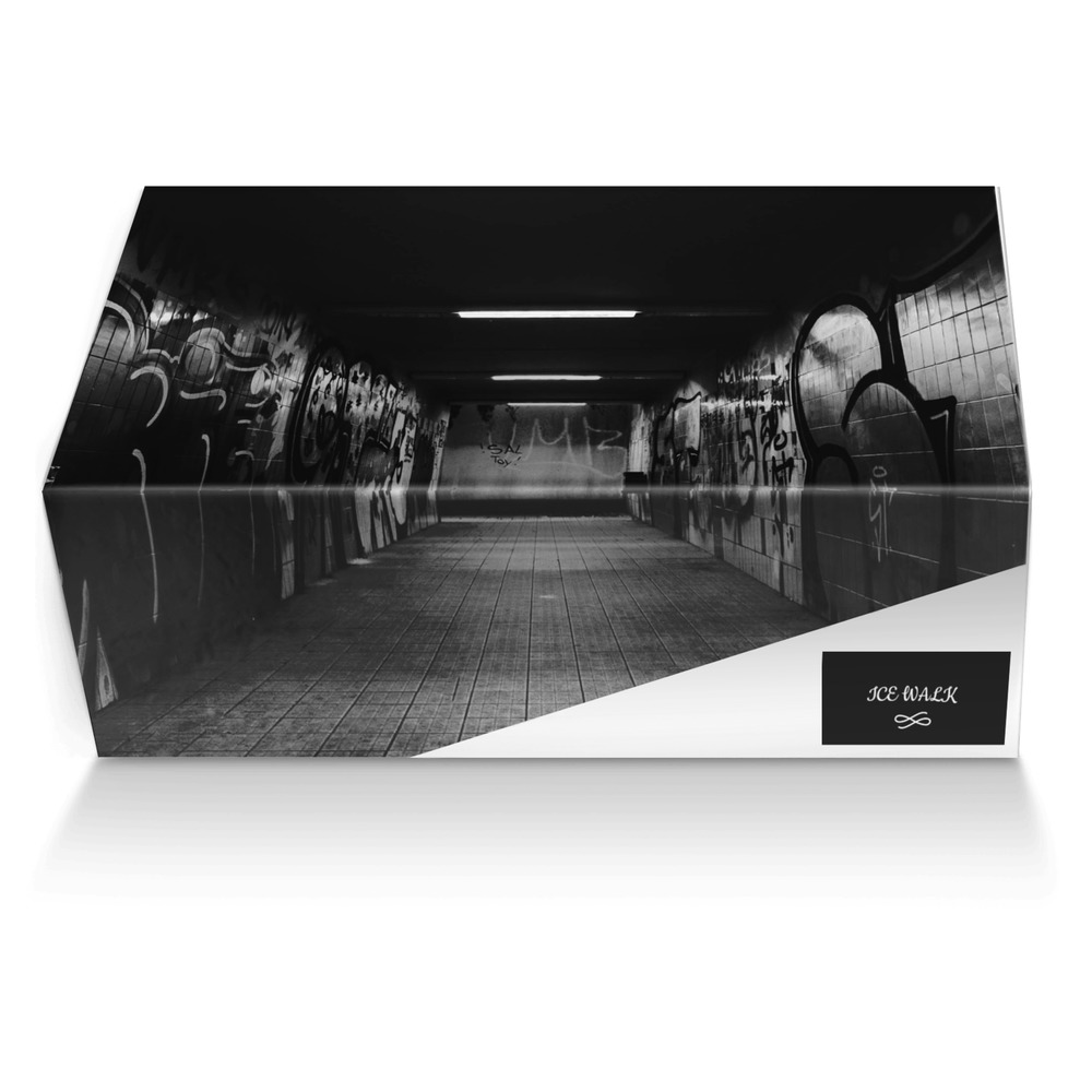 ICE WALK custom made shoe box ICE WALK artisan made in Italy shoes by Dashawn Johnson
