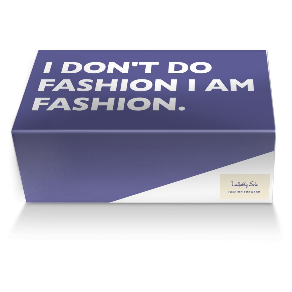 Ineffably Sole custom made shoe box Ineffably Sole artisan made in Italy shoes by Alex Bentley