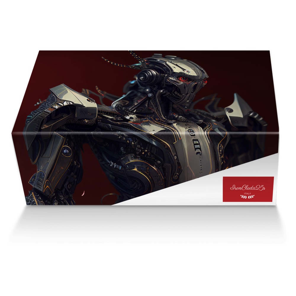 IronCladx25s custom made shoe box IronCladx25s artisan made in Italy shoes by Issac Wright