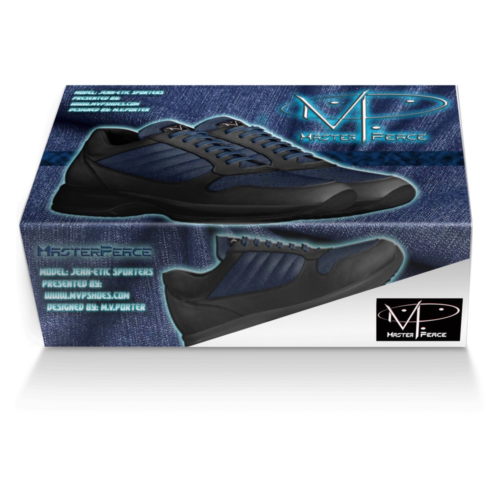 JENNetic sPORTERs custom made shoe box JENNetic sPORTERs artisan made in Italy shoes by Michael Porter