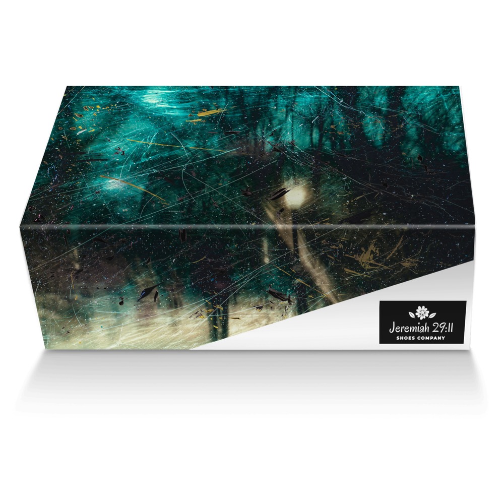 Jeremiah 29:11 custom made shoe box Jeremiah 29:11 artisan made in Italy shoes by Jacqueline Wilson