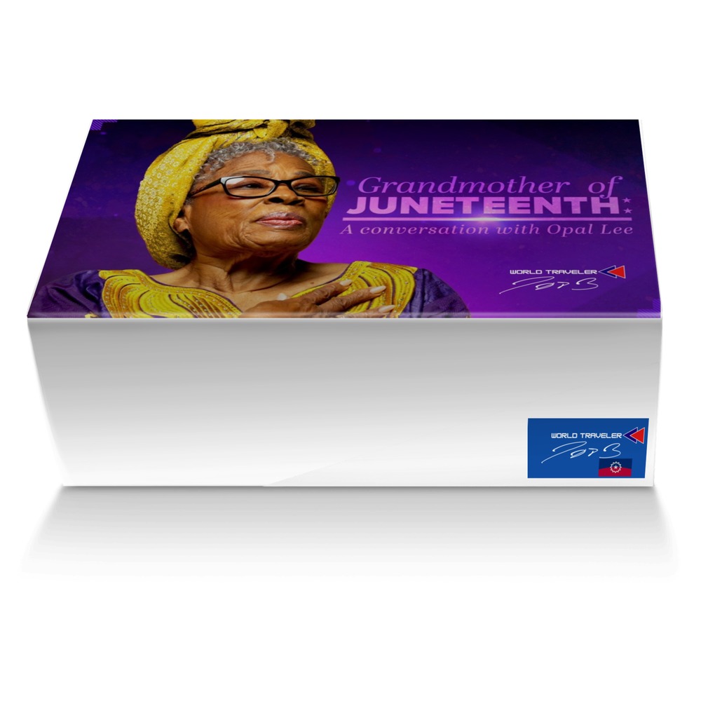 Juneteenth Edition custom made shoe box Juneteenth Edition artisan made in Italy shoes by Lorenzo Bell
