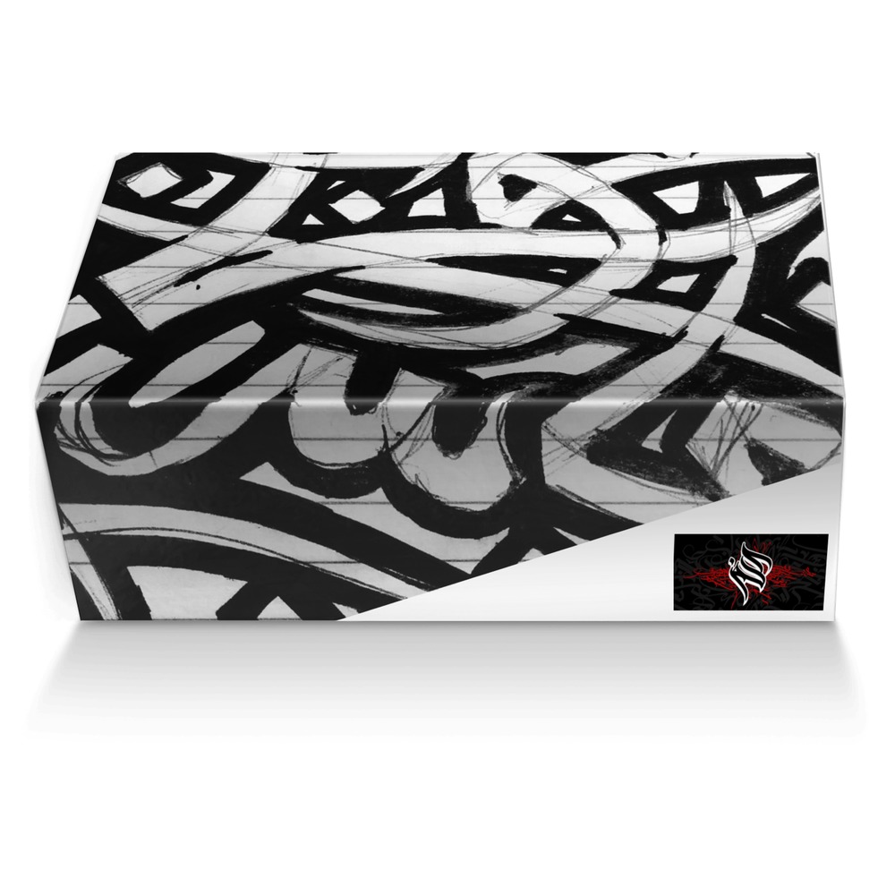 Just a walk custom made shoe box Just a walk artisan made in Italy shoes by Hamza Abbuayyash