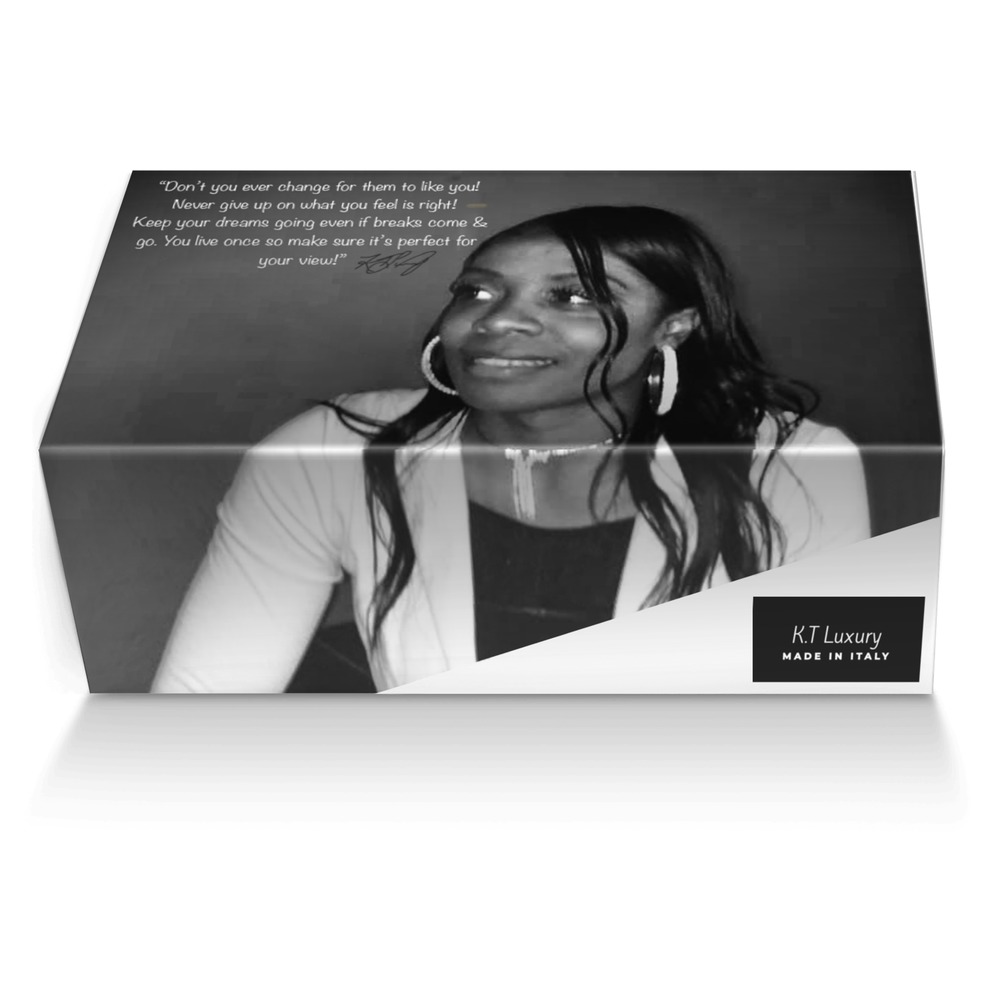 K. T Luxury custom made shoe box K. T Luxury artisan made in Italy shoes by Robyn Scott