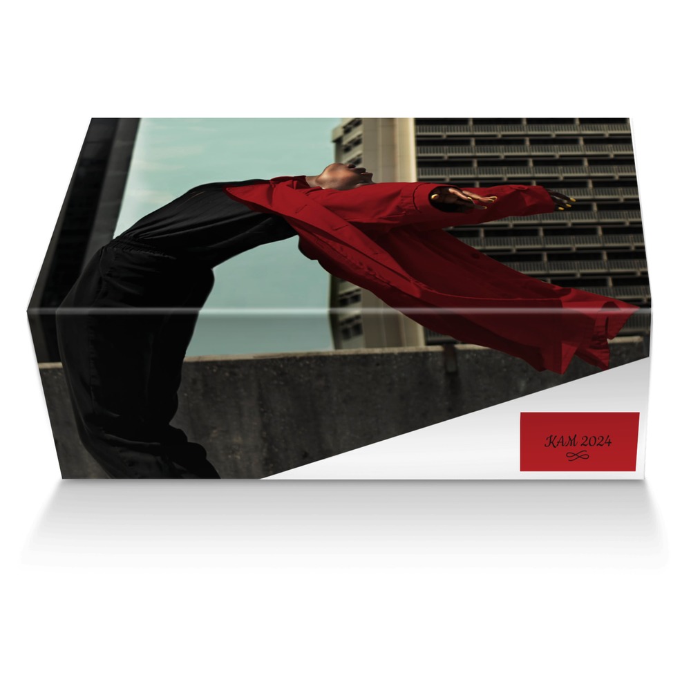 KAM 2024 custom made shoe box KAM 2024 artisan made in Italy shoes by Aminata Kamara