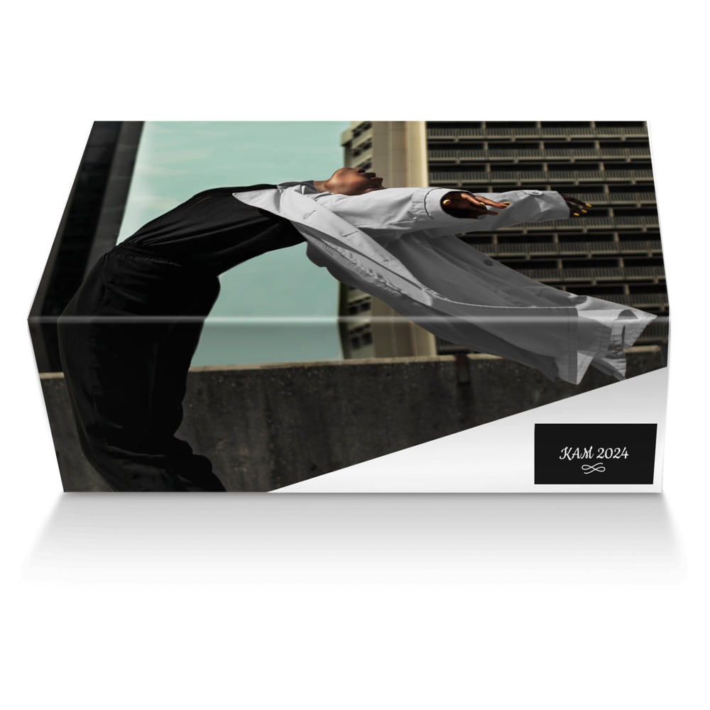 KAM 2024 custom made shoe box KAM 2024 artisan made in Italy shoes by Aminata Kamara