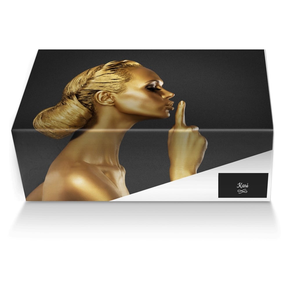 Kari custom made shoe box Kari artisan made in Italy shoes by Kari