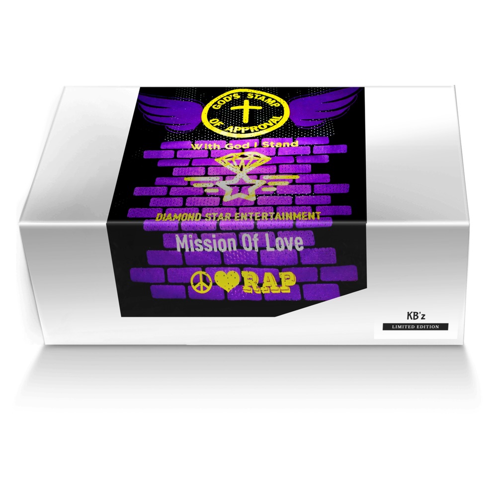 KB'z custom made shoe box KB'z artisan made in Italy shoes by Diemond Bishop King Junior.
