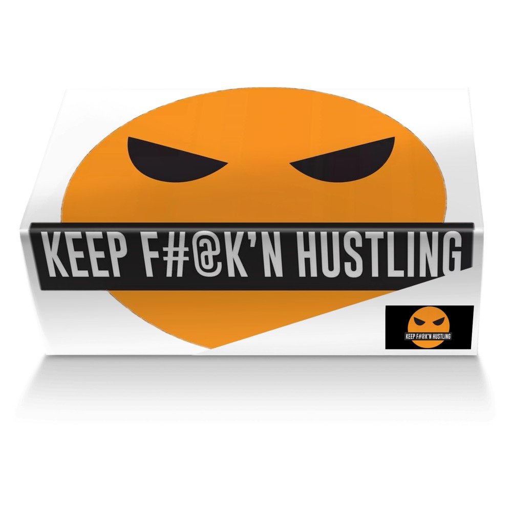 KEEP F HUSTLING  artisan made in Italy shoes by Rasheed Shepard
