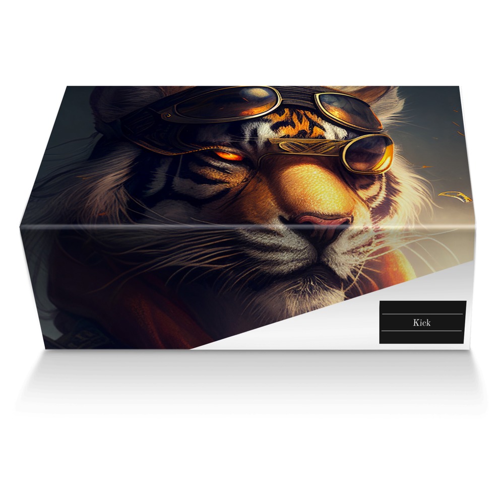 Kick custom made shoe box Kick artisan made in Italy shoes by Kendrick Simmons