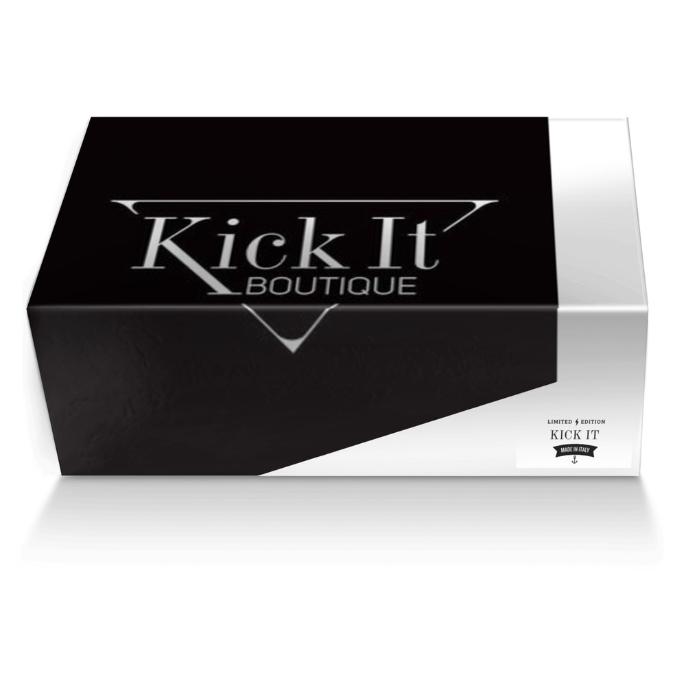 KICK IT custom made shoe box KICK IT artisan made in Italy shoes by Lauren Buehner