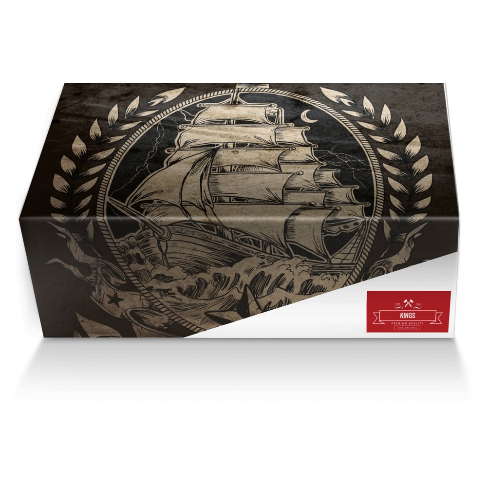 black ice custom made shoe box black ice artisan made in Italy shoes by Zentaye Zentaye02