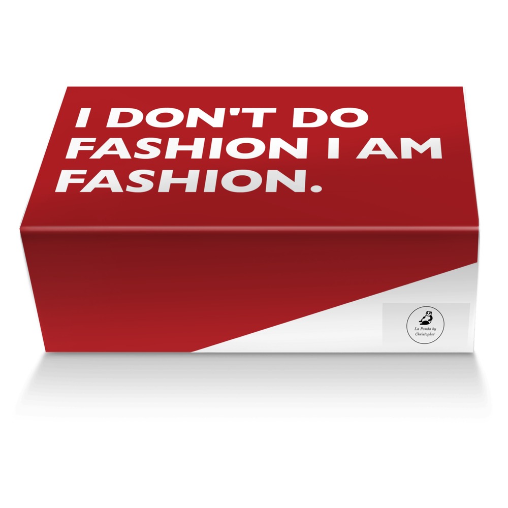 La Panda custom made shoe box La Panda artisan made in Italy shoes by La Panda