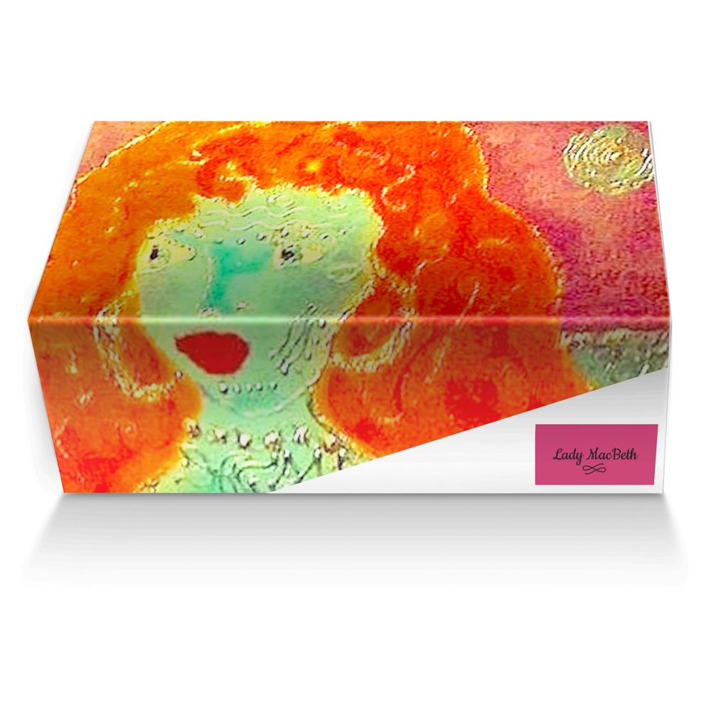 Lady MacBeth custom made shoe box Lady MacBeth artisan made in Italy shoes by Lauretta Macbeth