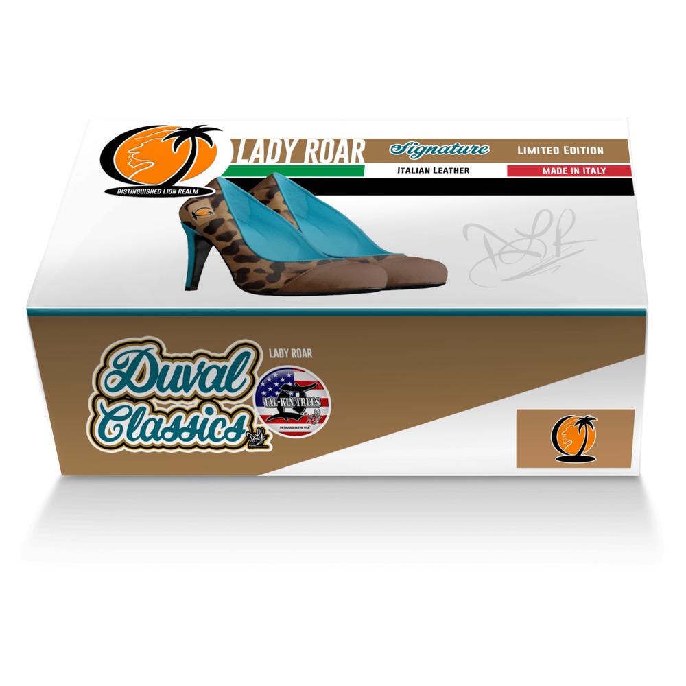 LADY ROAR custom made shoe box LADY ROAR artisan made in Italy shoes by David Robinson