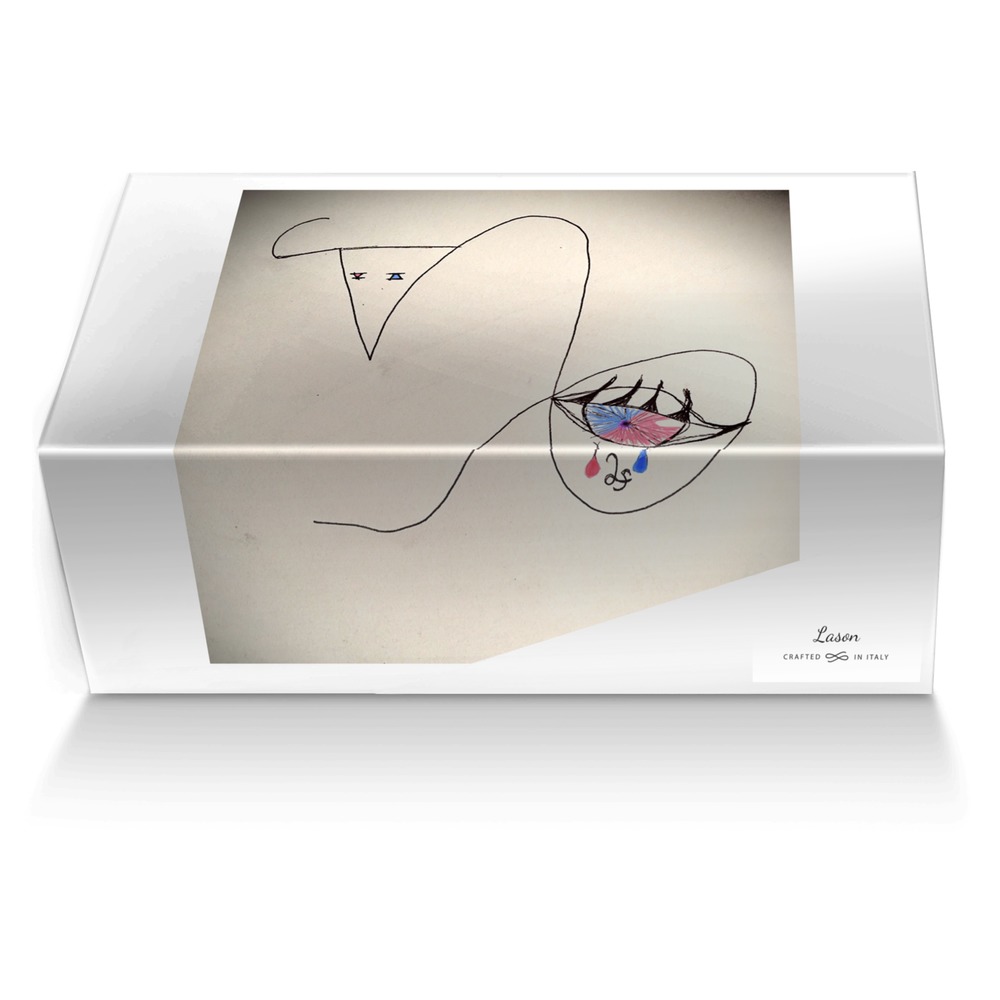 Lason custom made shoe box Lason artisan made in Italy shoes by Victoria English