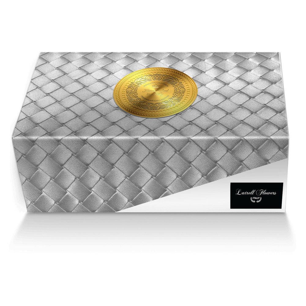 Latrell Flowers custom made shoe box Latrell Flowers artisan made in Italy shoes by Tia Latrell