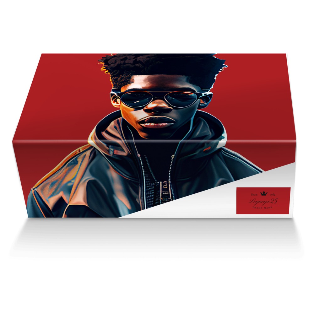 Legacyx25 custom made shoe box Legacyx25 artisan made in Italy shoes by Issac Wright