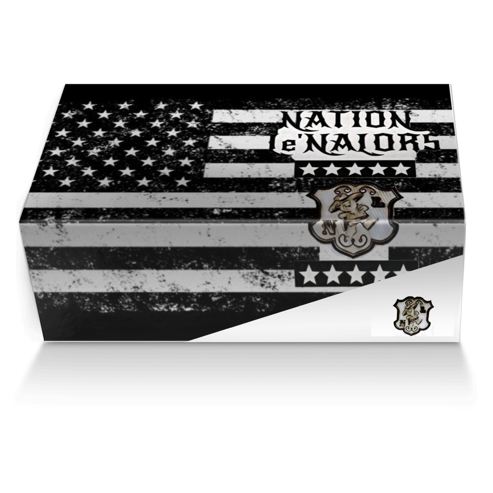 Le'NALORS LACED custom made shoe box Le'NALORS LACED artisan made in Italy shoes by Kevin Hickman