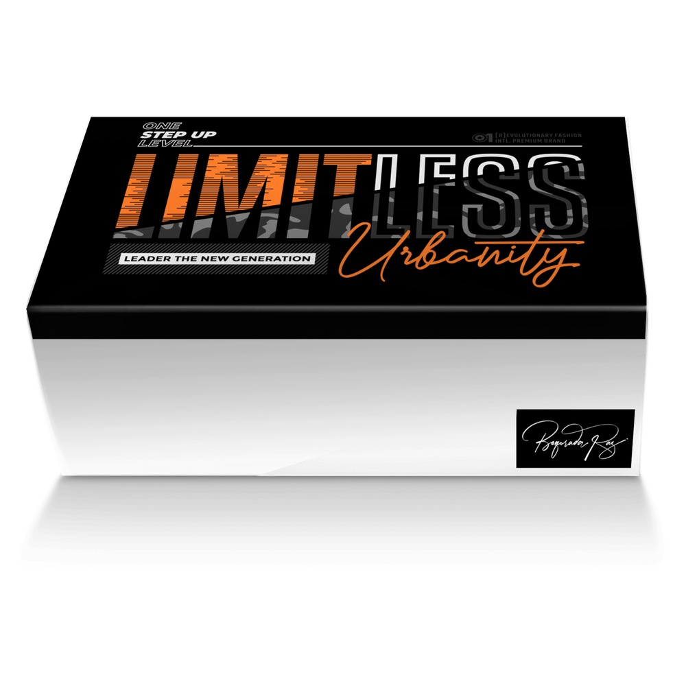 Limitless Urbanity custom made shoe box Limitless Urbanity artisan made in Italy shoes by Selena A Razo Bell