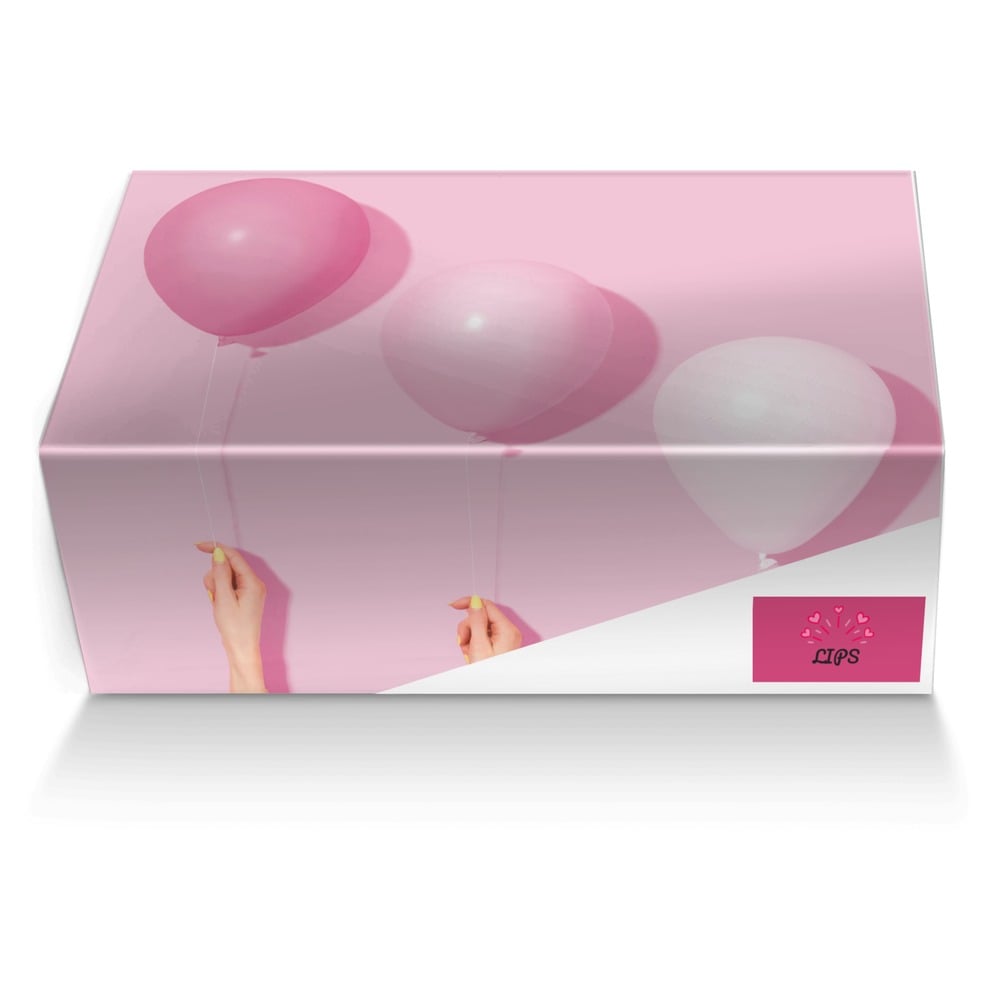 LIPS custom made shoe box LIPS artisan made in Italy shoes by Frankie Robinson