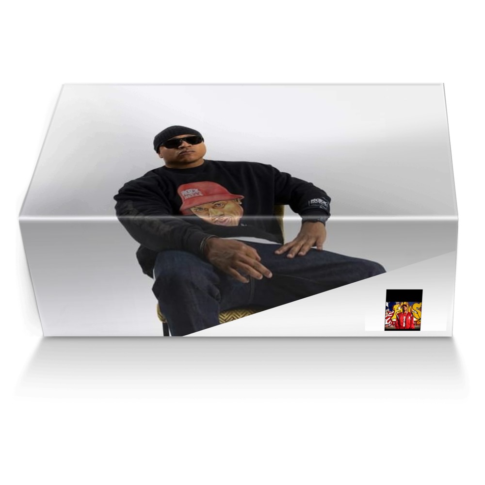 LL Cool J custom made shoe box LL Cool J artisan made in Italy shoes by Tonya Fletcher