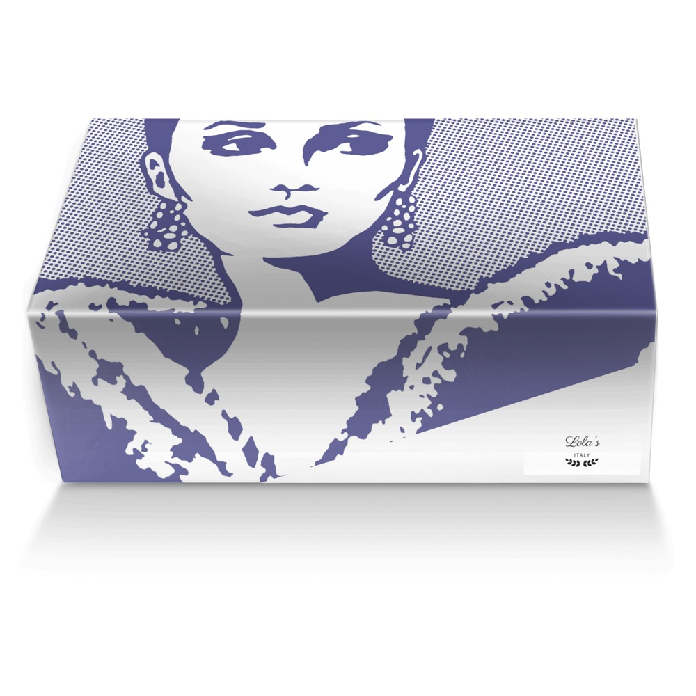 Lola's custom made shoe box Lola's artisan made in Italy shoes by Cleveland Davis