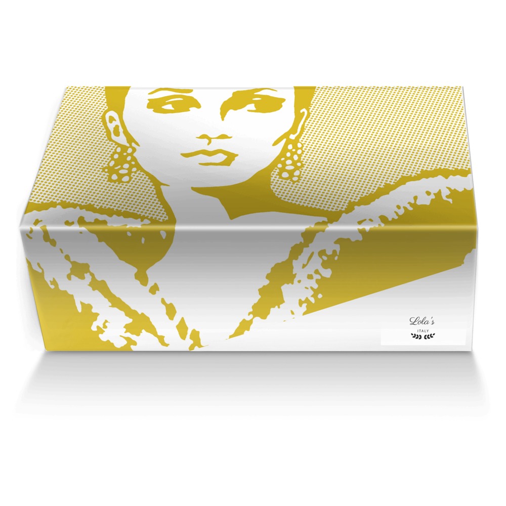 Lola's custom made shoe box Lola's artisan made in Italy shoes by Cleveland Davis