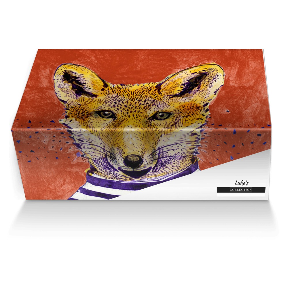 Luke's custom made shoe box Luke's artisan made in Italy shoes by Zach Turner