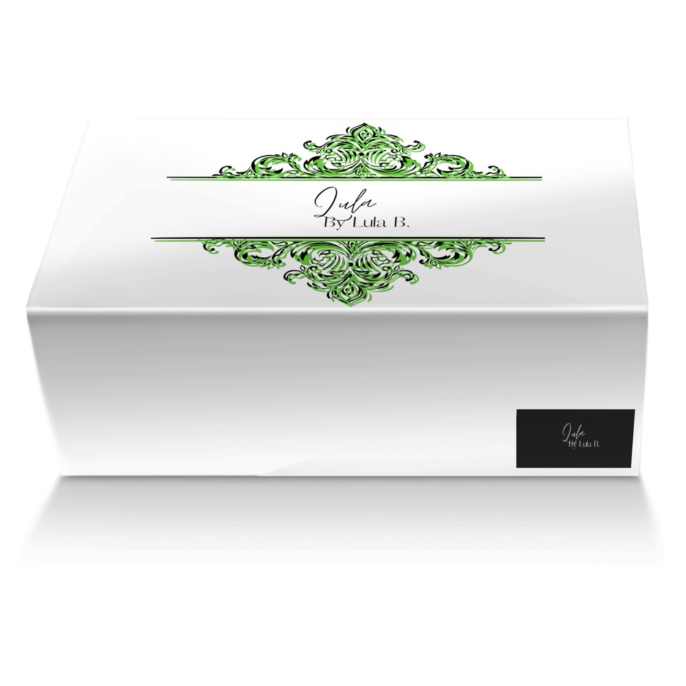 Lula B. custom made shoe box Lula B. artisan made in Italy shoes by Lula B