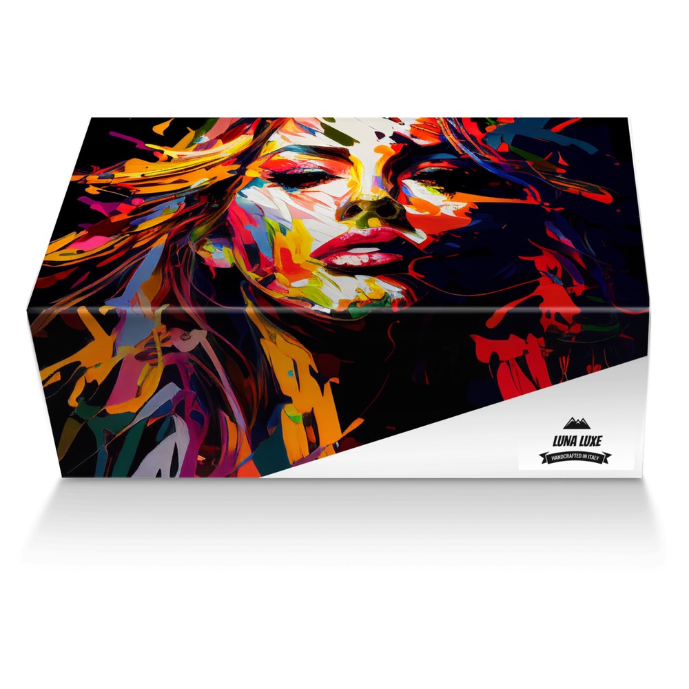 Luna Luxe custom made shoe box Luna Luxe artisan made in Italy shoes by Lumina Star