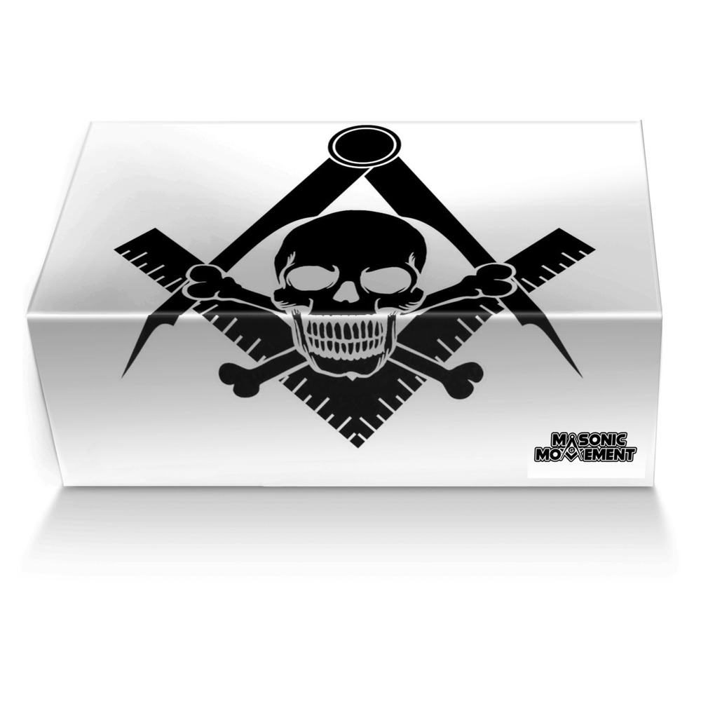 Masonic Movement custom made shoe box Masonic Movement artisan made in Italy shoes by James Thomas