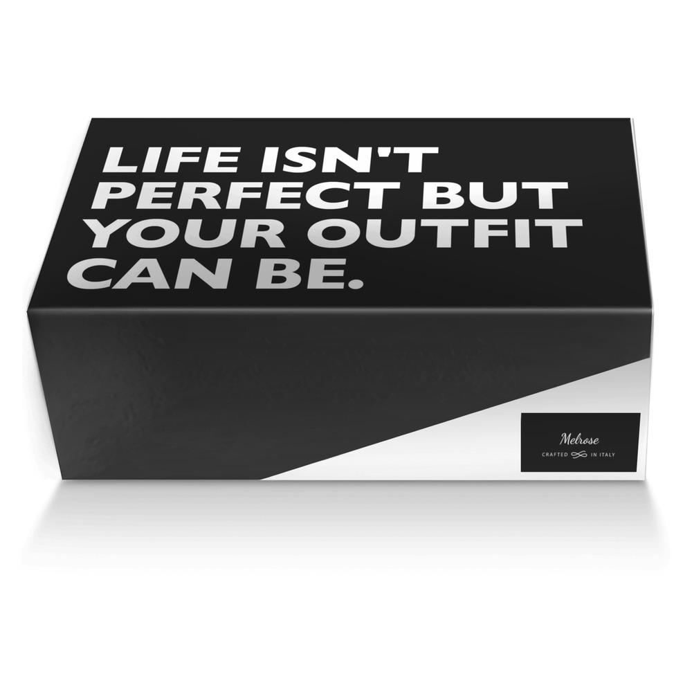 Melrose custom made shoe box Melrose artisan made in Italy shoes by Melissa Rocco