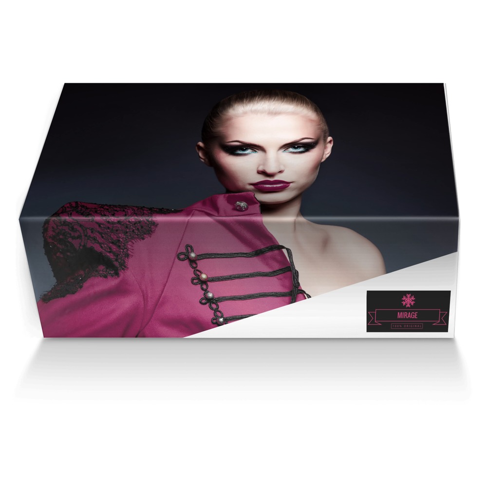 Mirage custom made shoe box Mirage artisan made in Italy shoes by Jhalil Kavan Simpson