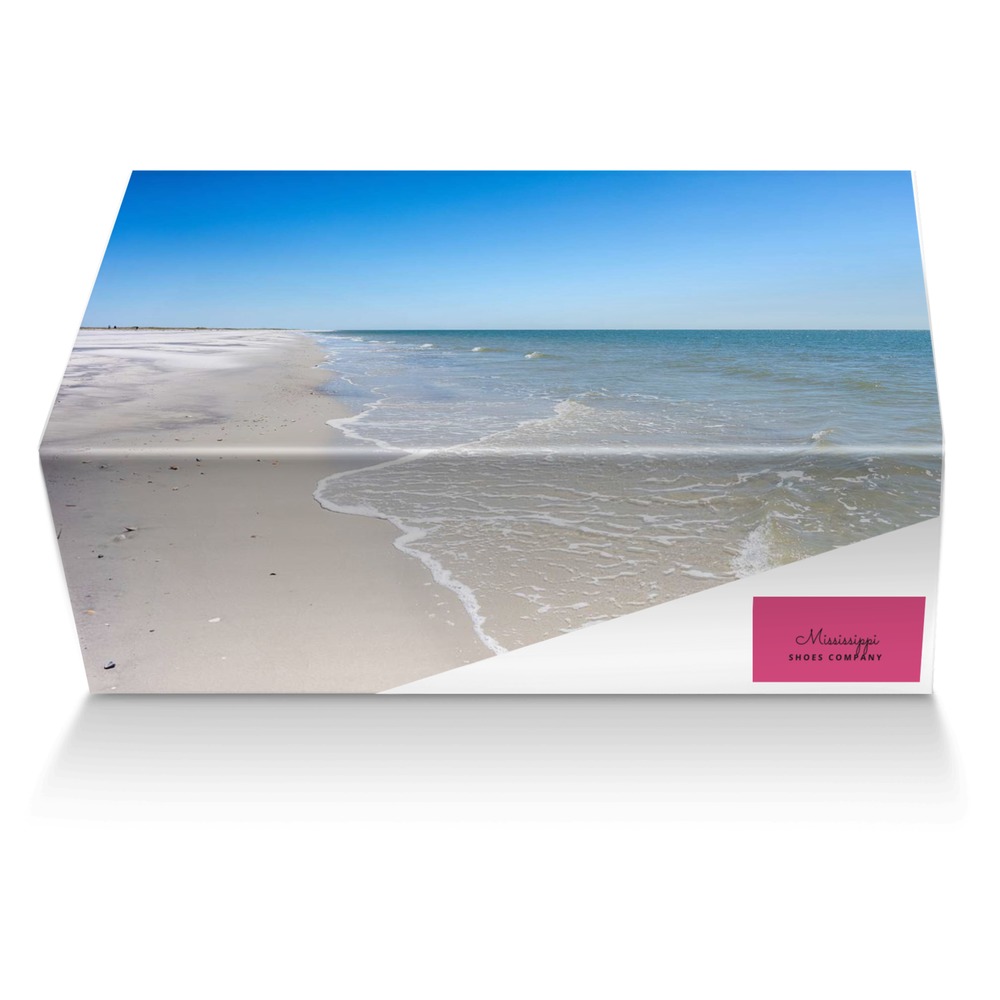 Mississippi custom made shoe box Mississippi artisan made in Italy shoes by Ny-leeka Jackson