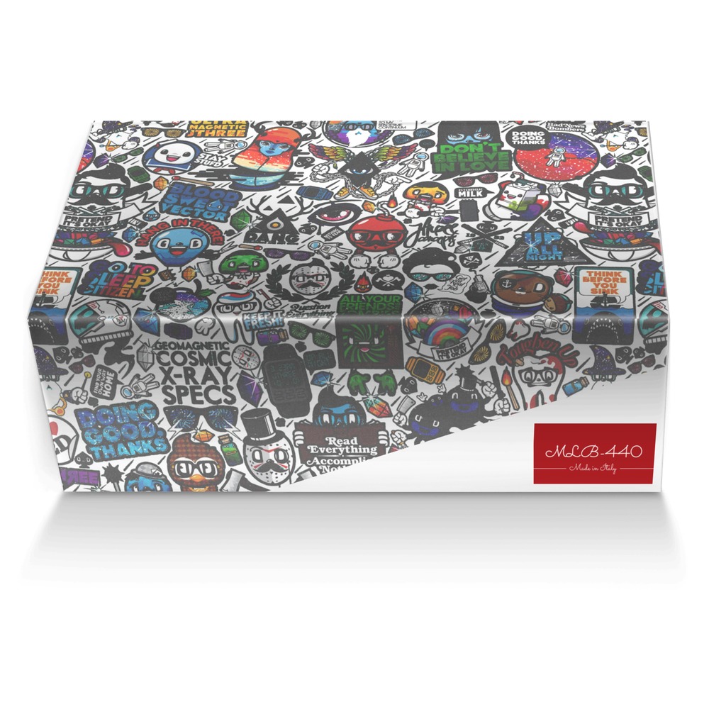 MLB-440 custom made shoe box MLB-440 artisan made in Italy shoes by Robert Burcher