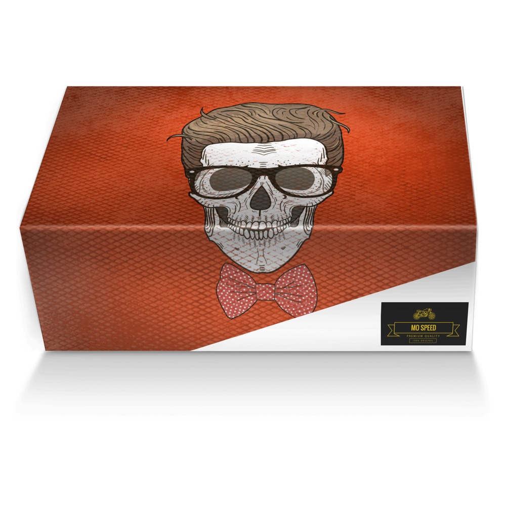 MO SPEED custom made shoe box MO SPEED artisan made in Italy shoes by M. B. Meyer